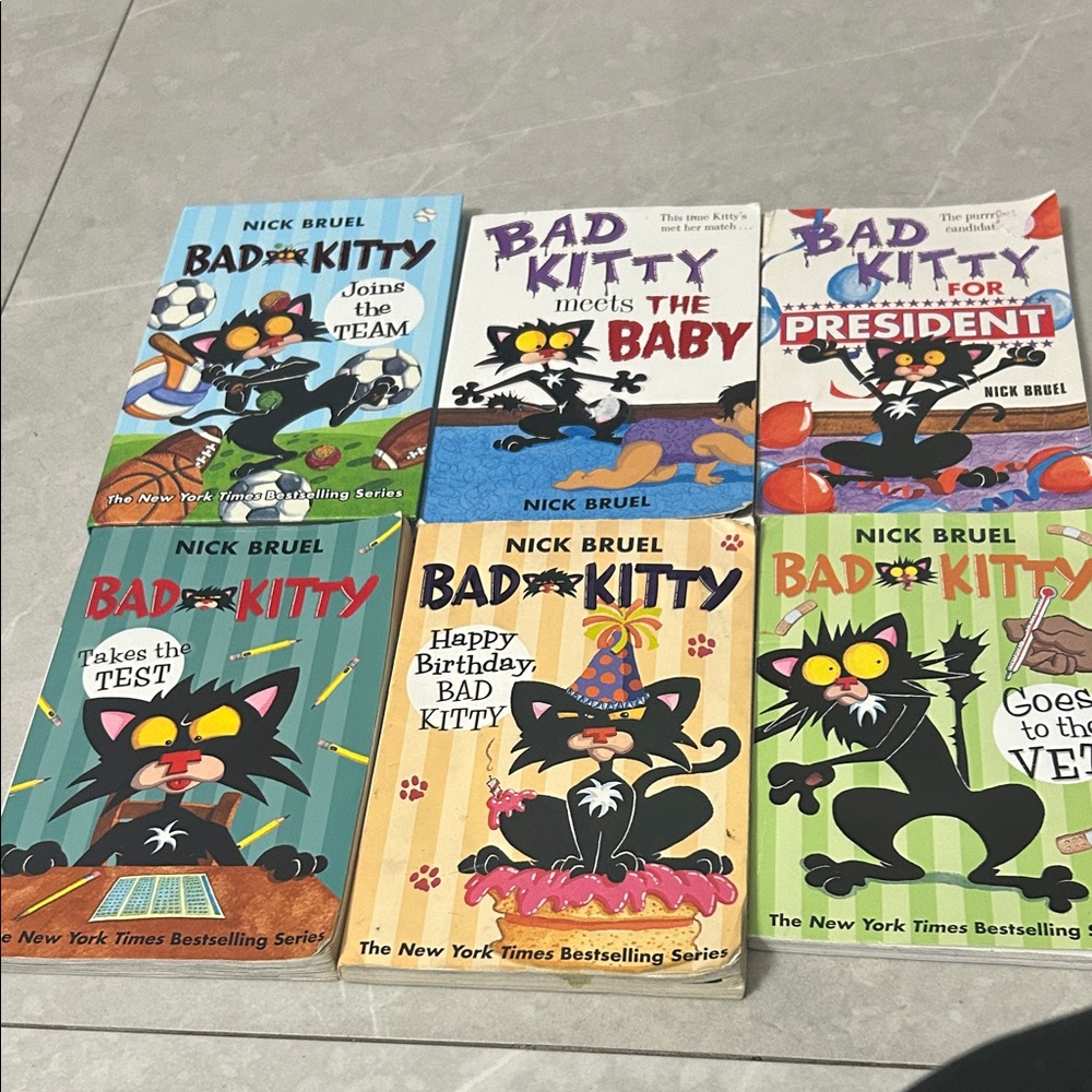 Scholastic Bad Kitty Book Set - Multicolor